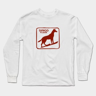 Dingo Flour Australian Souvenir Fremantle Australia Long Sleeve T-Shirt